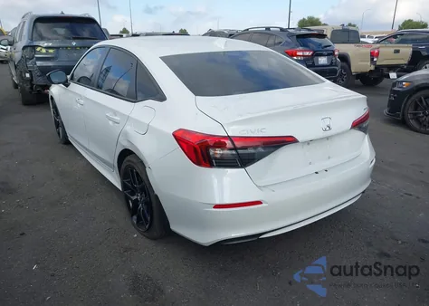 2024 Honda Civic Sport из США, поврежденный, VIN 2HGFE2F54RH512039